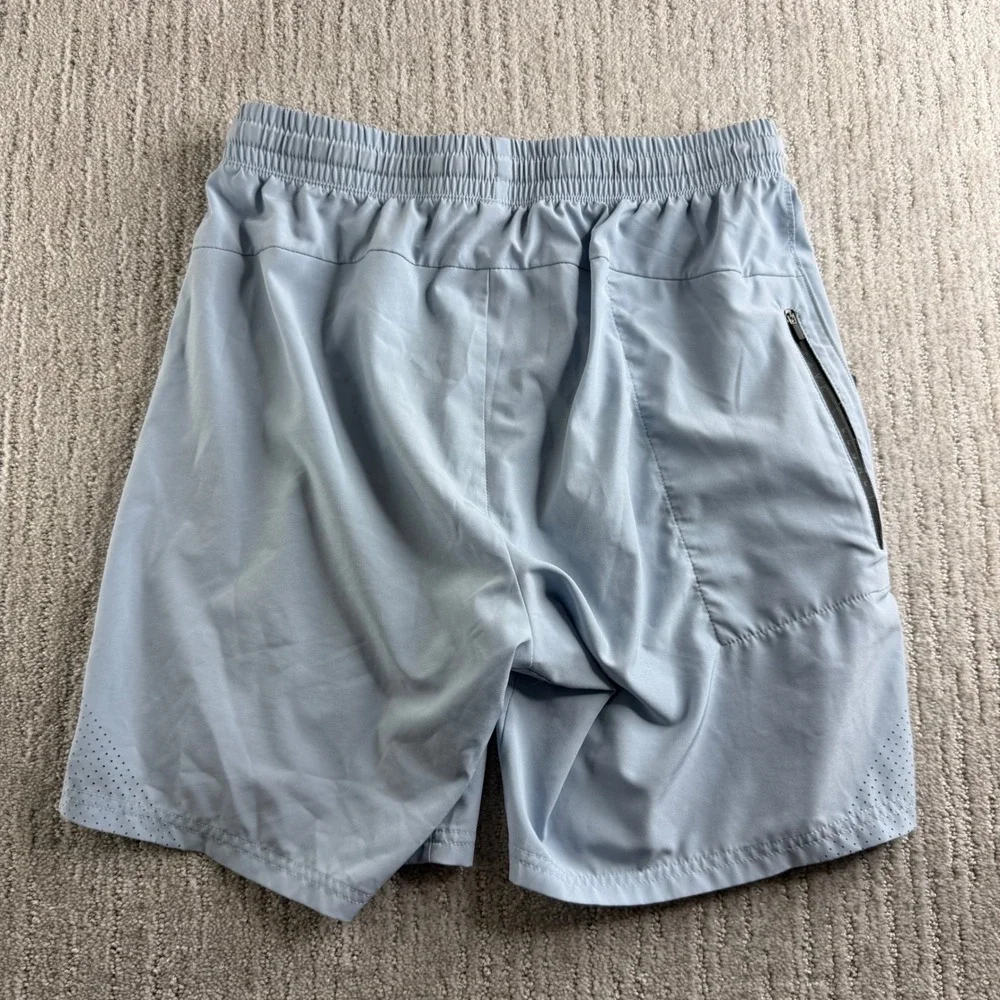 UNRL Apex Shorts Mens Size Medium Light Blue Athletic Gym Training Workout